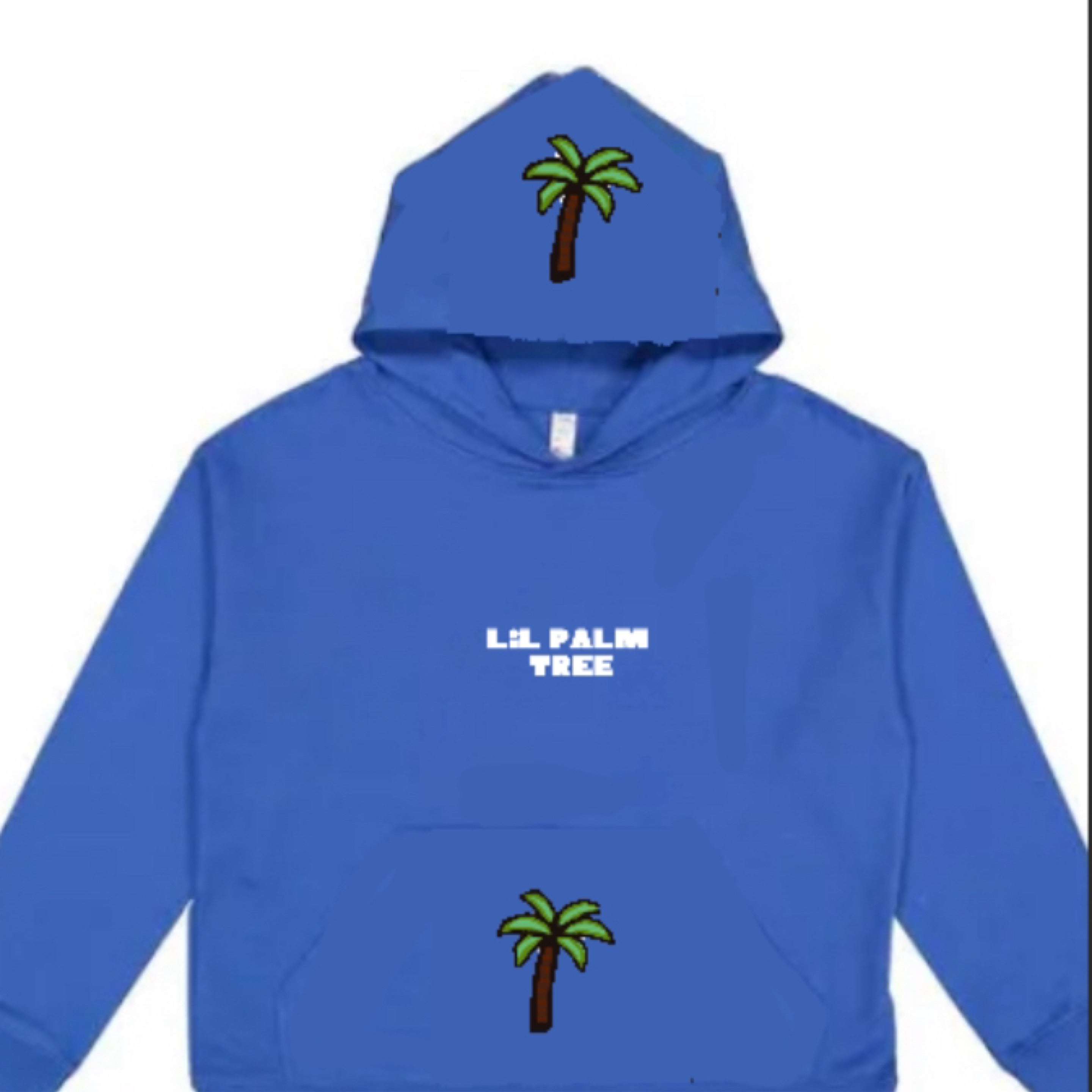 Blue palm tree jacket | Lil palm tree